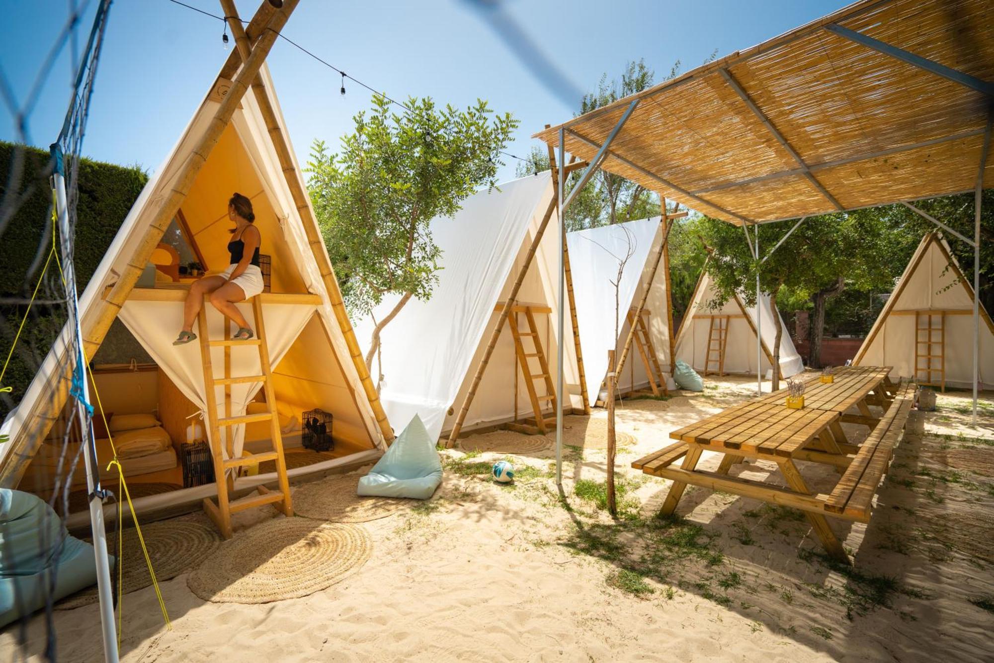 Kampaoh Hostel El Palmar 埃尔帕尔马 外观 照片
